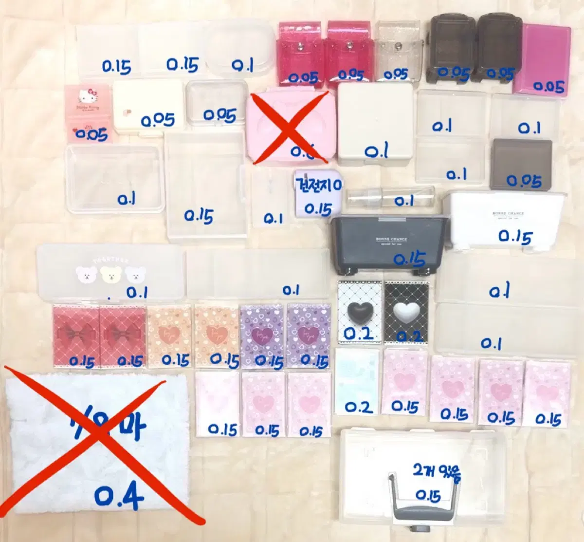 (급처) 포장용품 통 바인더 보관함 케이스 유명용품 콜북 판매