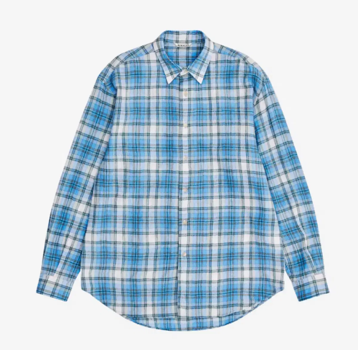 [005] Orari Airy Wool Check Shirt