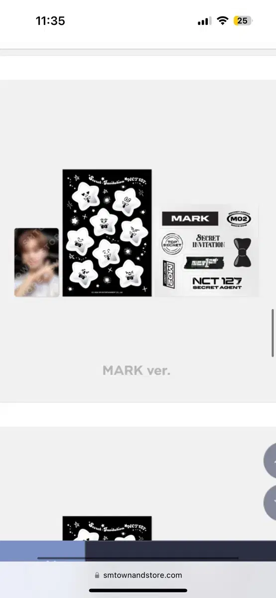 8th Anniversary fanmeeting mark sticker Set