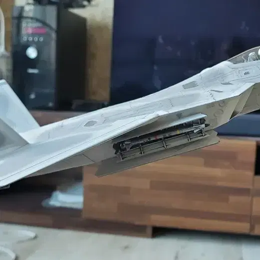 1/48 F-22 랩터 (하세가와) 풀도색작