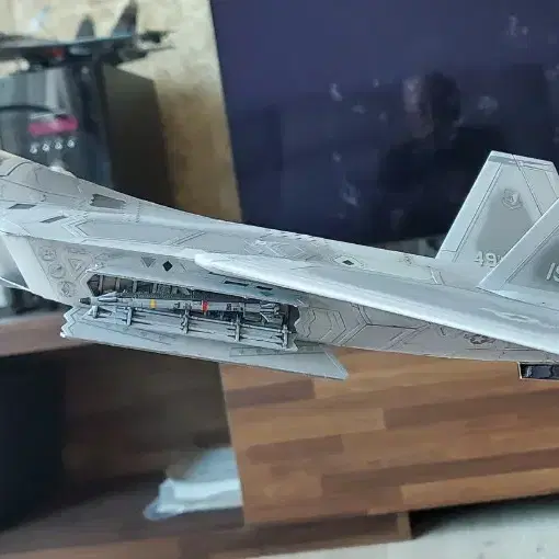 1/48 F-22 랩터 (하세가와) 풀도색작