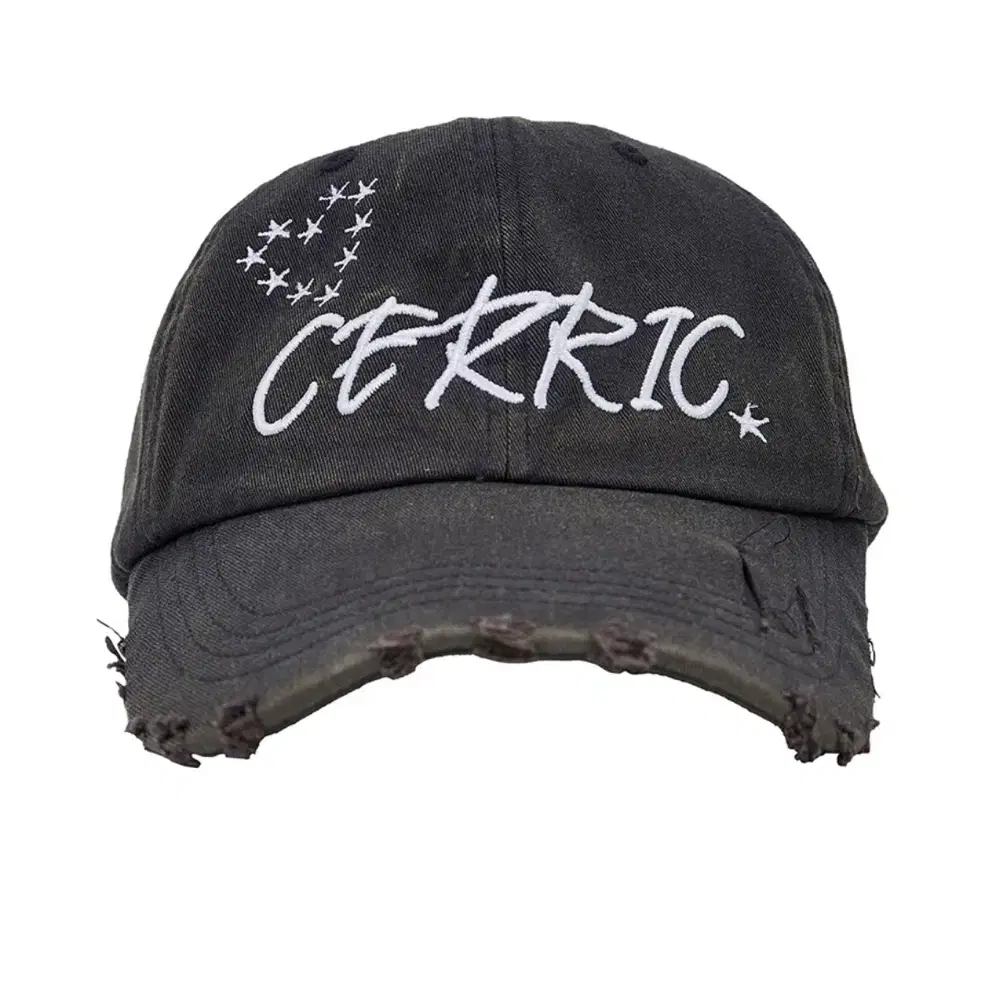 CERRIC HEART BALL CAP / CHARCOAL