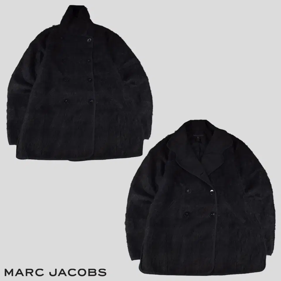 MARC BY MARC JACOBS 마크 제이콥스 블랙 울혼방 헤어리 올