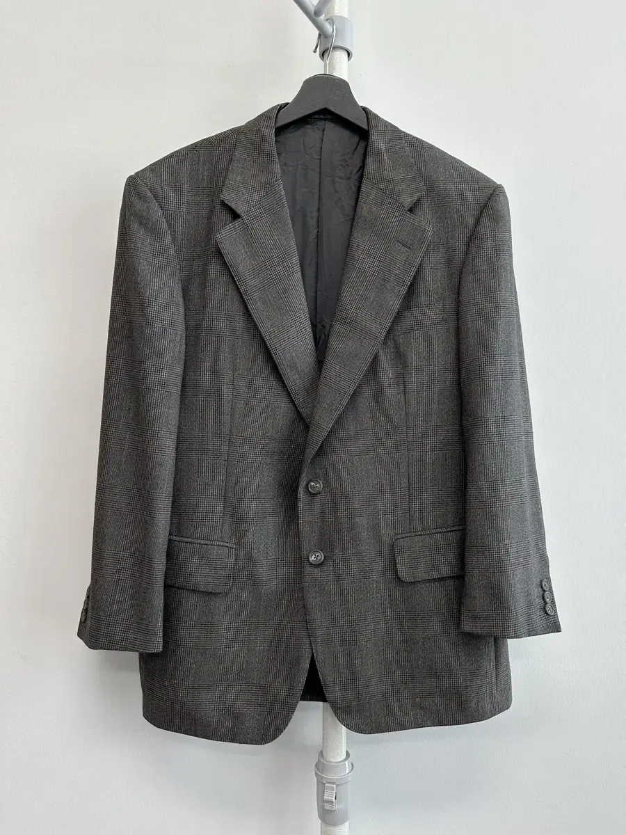 Ermenegildo Zegna Swiss wool check jacket