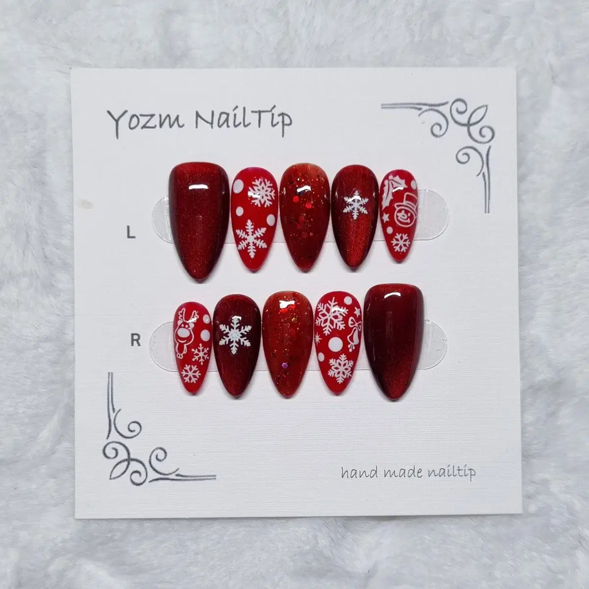 Yozm NailTip RedWinter