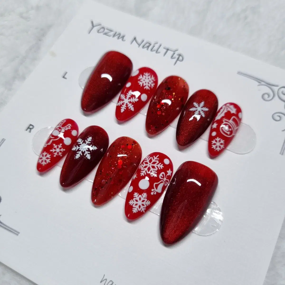 Yozm NailTip RedWinter