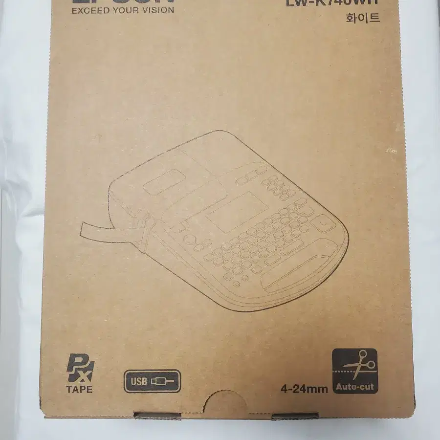 LW-K740WH 라벨 프린터기 새상품