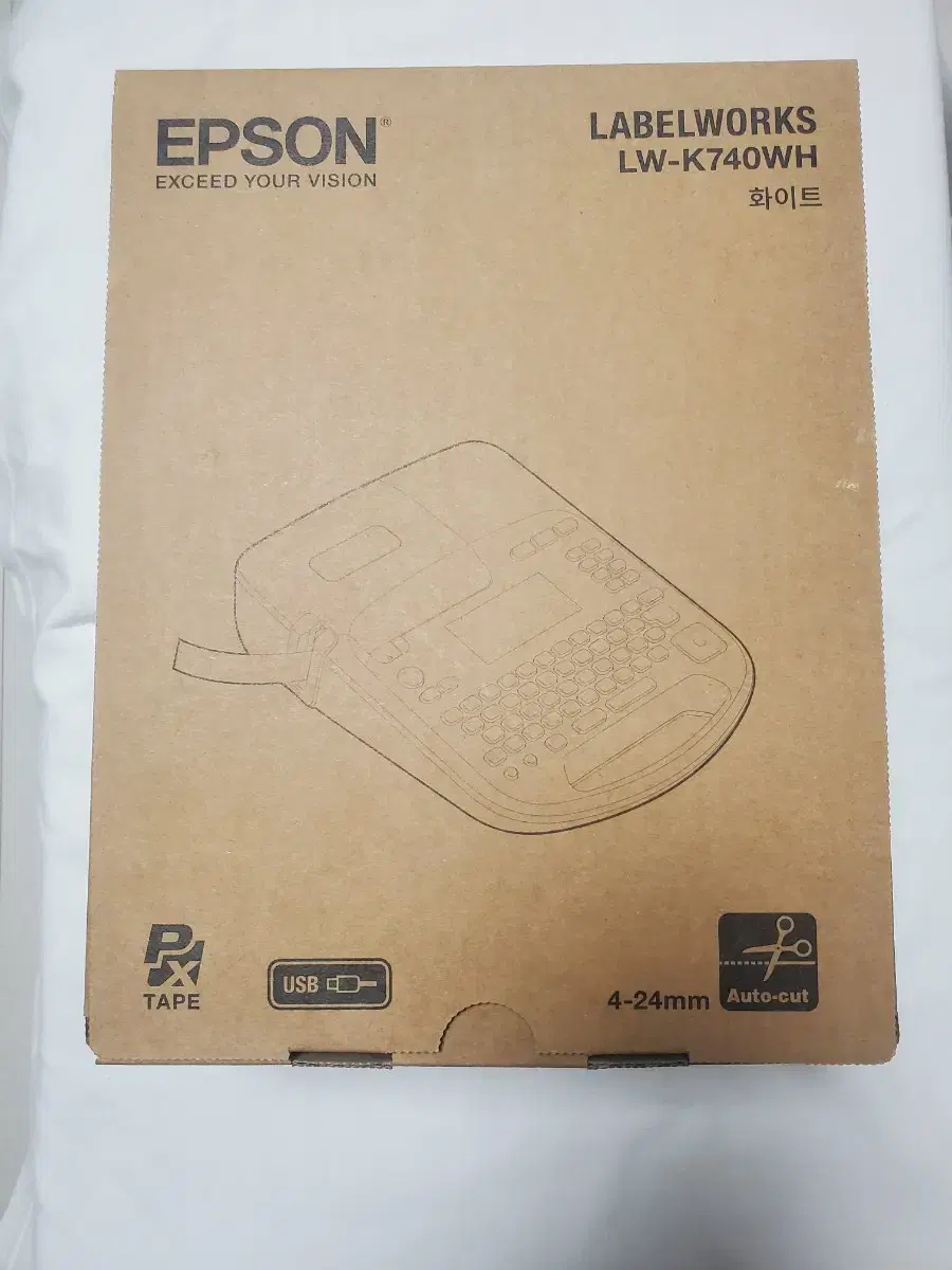 LW-K740WH 라벨 프린터기 새상품