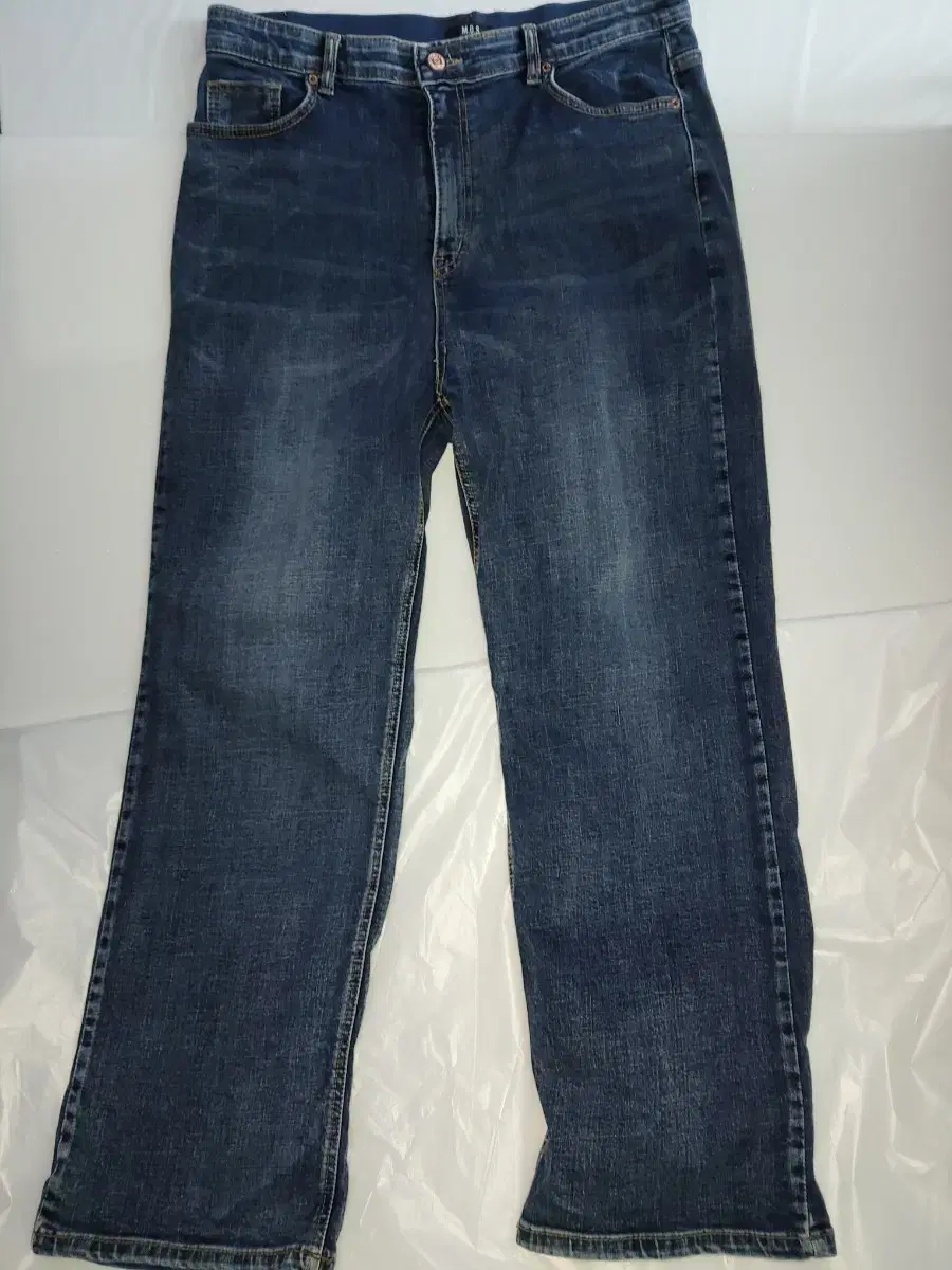 Moschito Denim Approx.43x107-8/Waist34-5/Street Road Shop Straight Leg Jeans 2