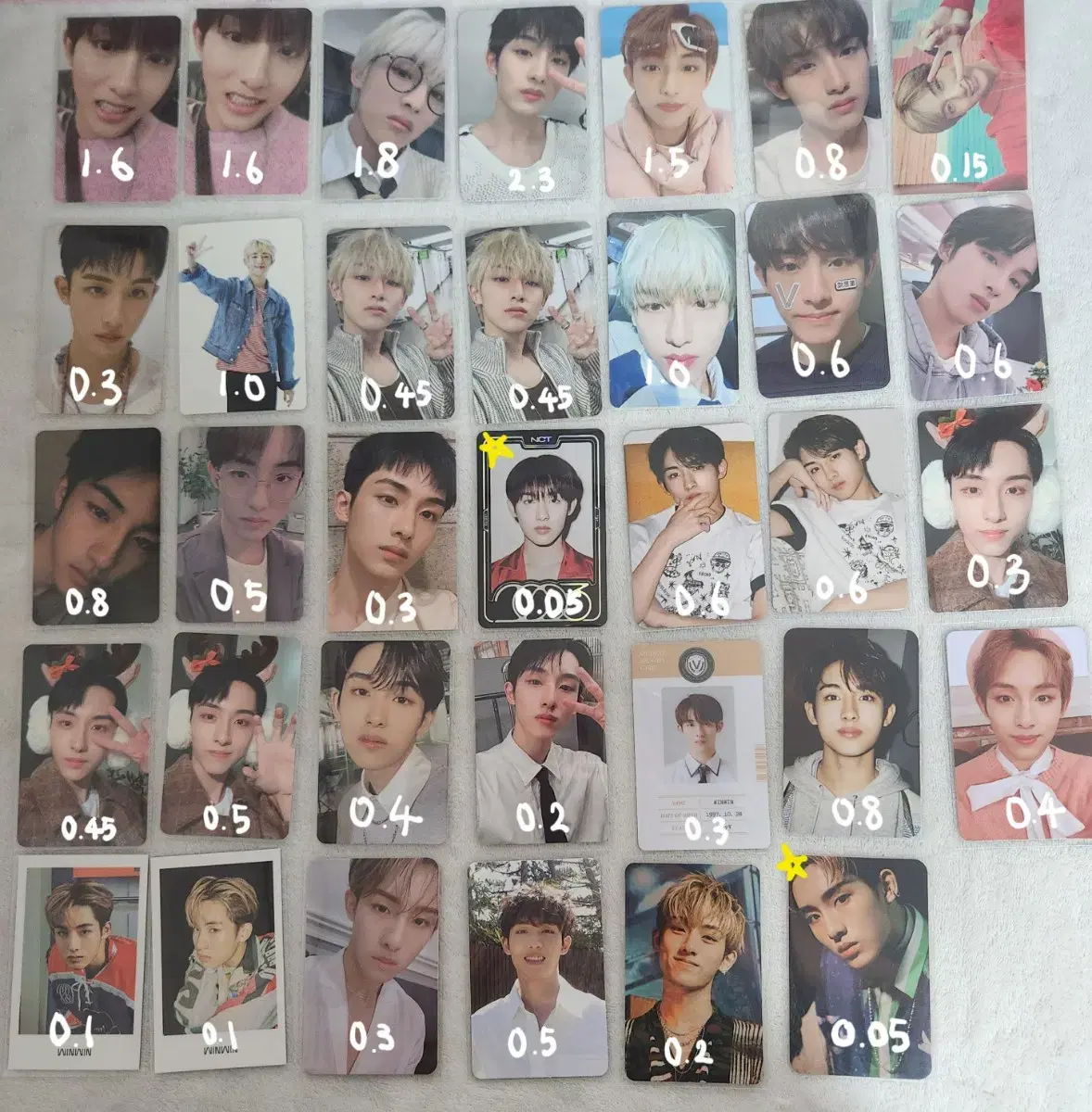 Winwin photocard wts