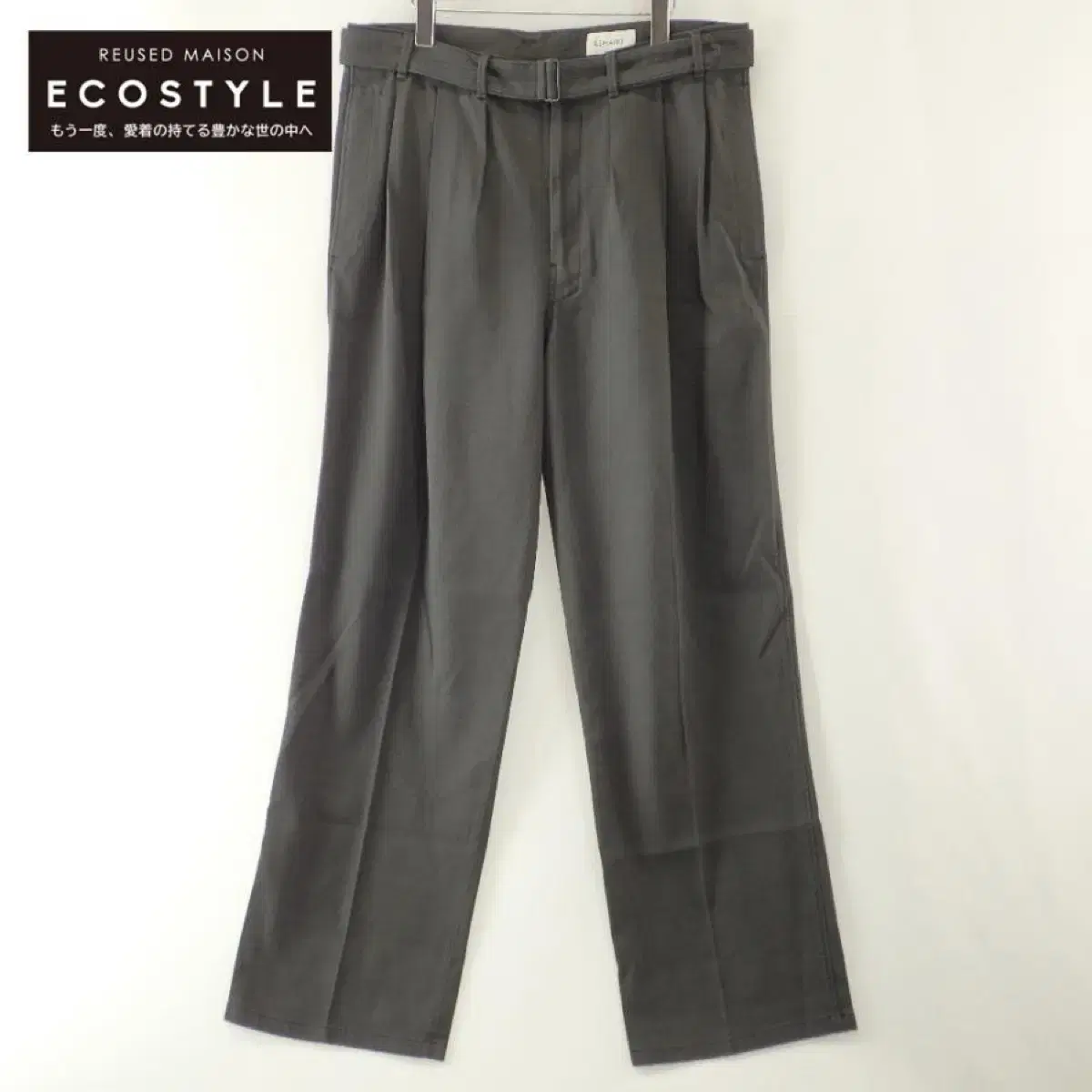 [46] Lemaire 19FW belted trousers