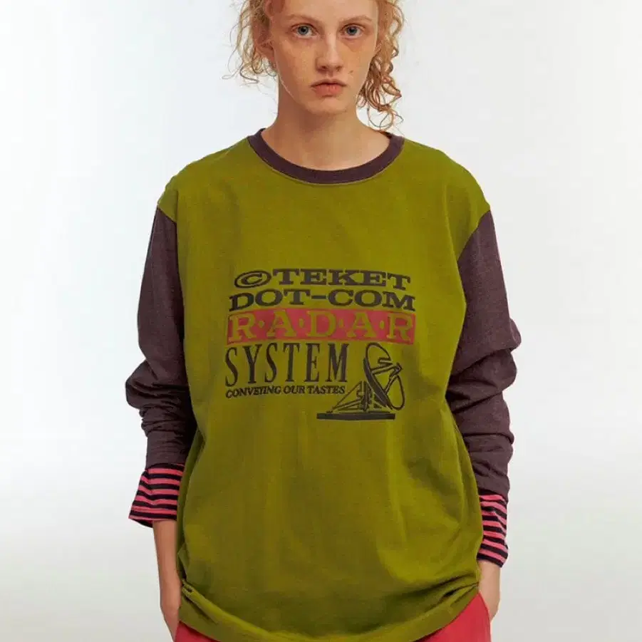 테켓 롱슬리브(Teket Reverse L/S Tee Green Med)