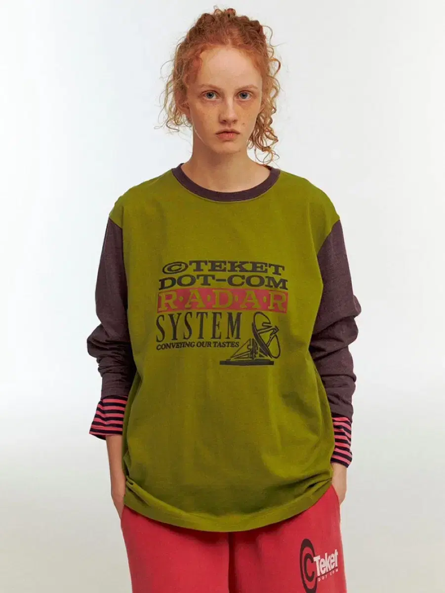 테켓 롱슬리브(Teket Reverse L/S Tee Green Med)