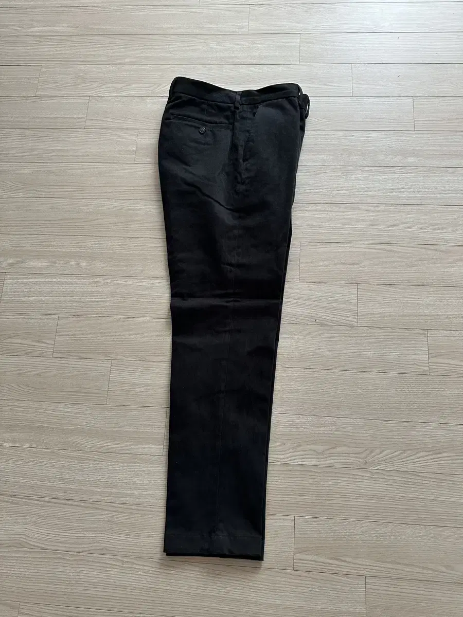 Burks Buraders 22FW Moleskin Chino Pants in Charcoal