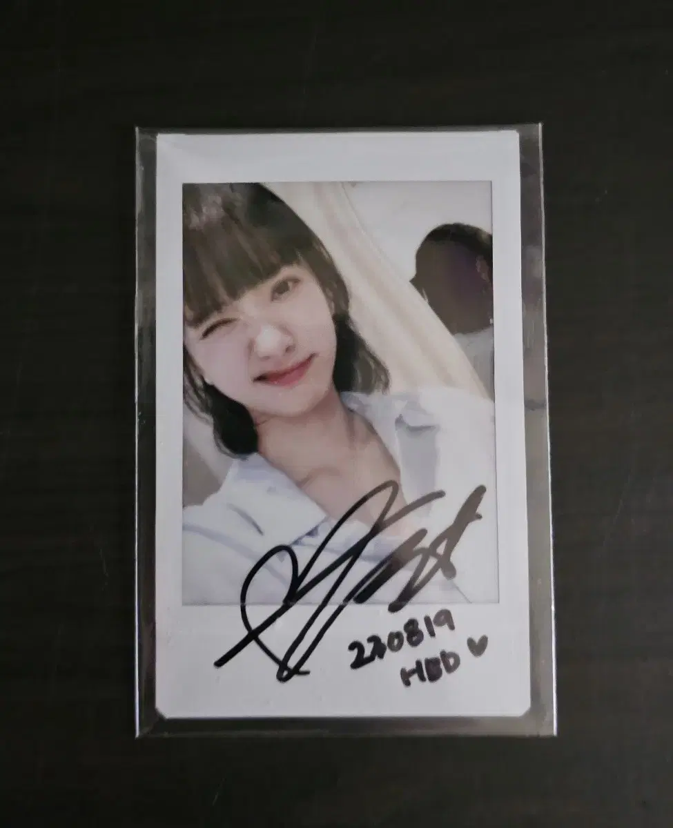 wjsn bona 2023 birthday event autograph sign polaroid