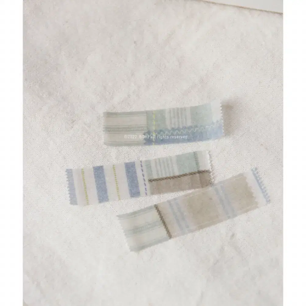 보키 Patchwork - Natural linen 1미터 띵