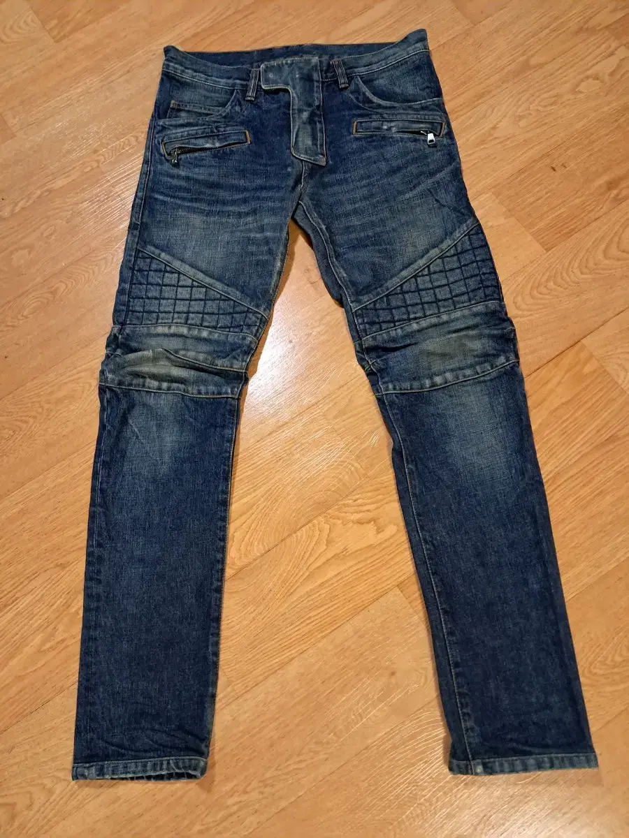 <명품> BALMAIN Biker jin jeans (Men's size 29-30)