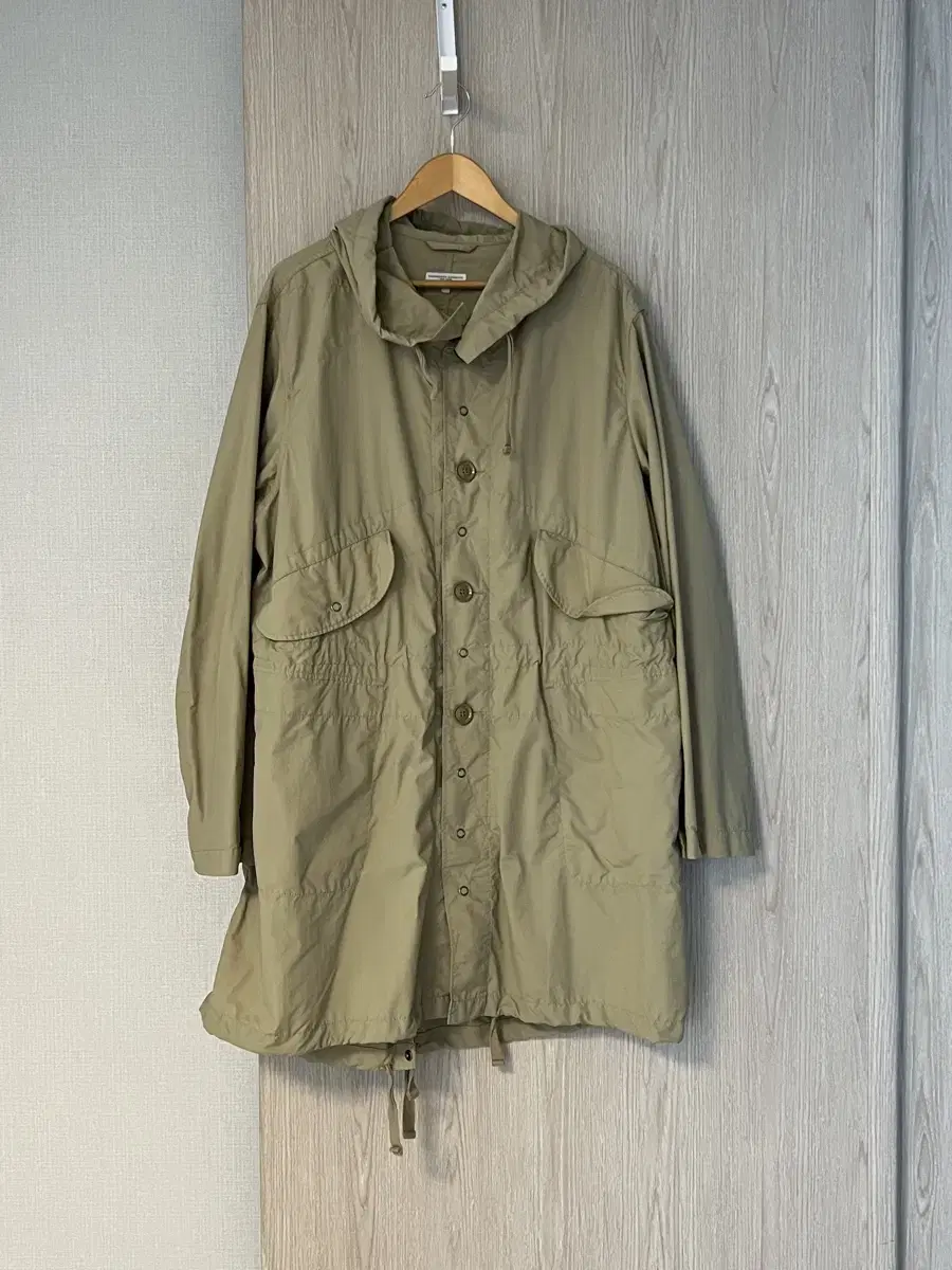 Engineeredgarments Highland Fishtail Parka Beige L