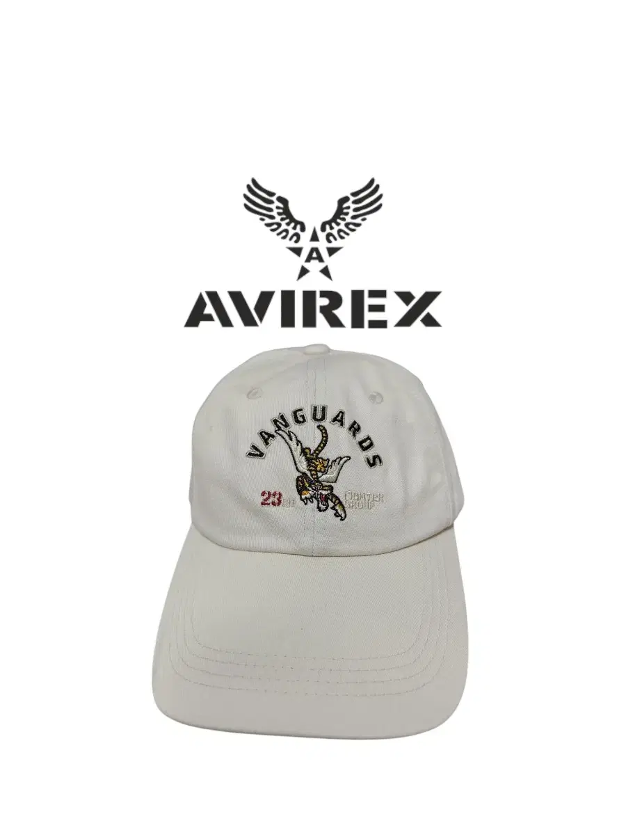 Avirex 아비렉스 캡 모자 (크림) (새상품)