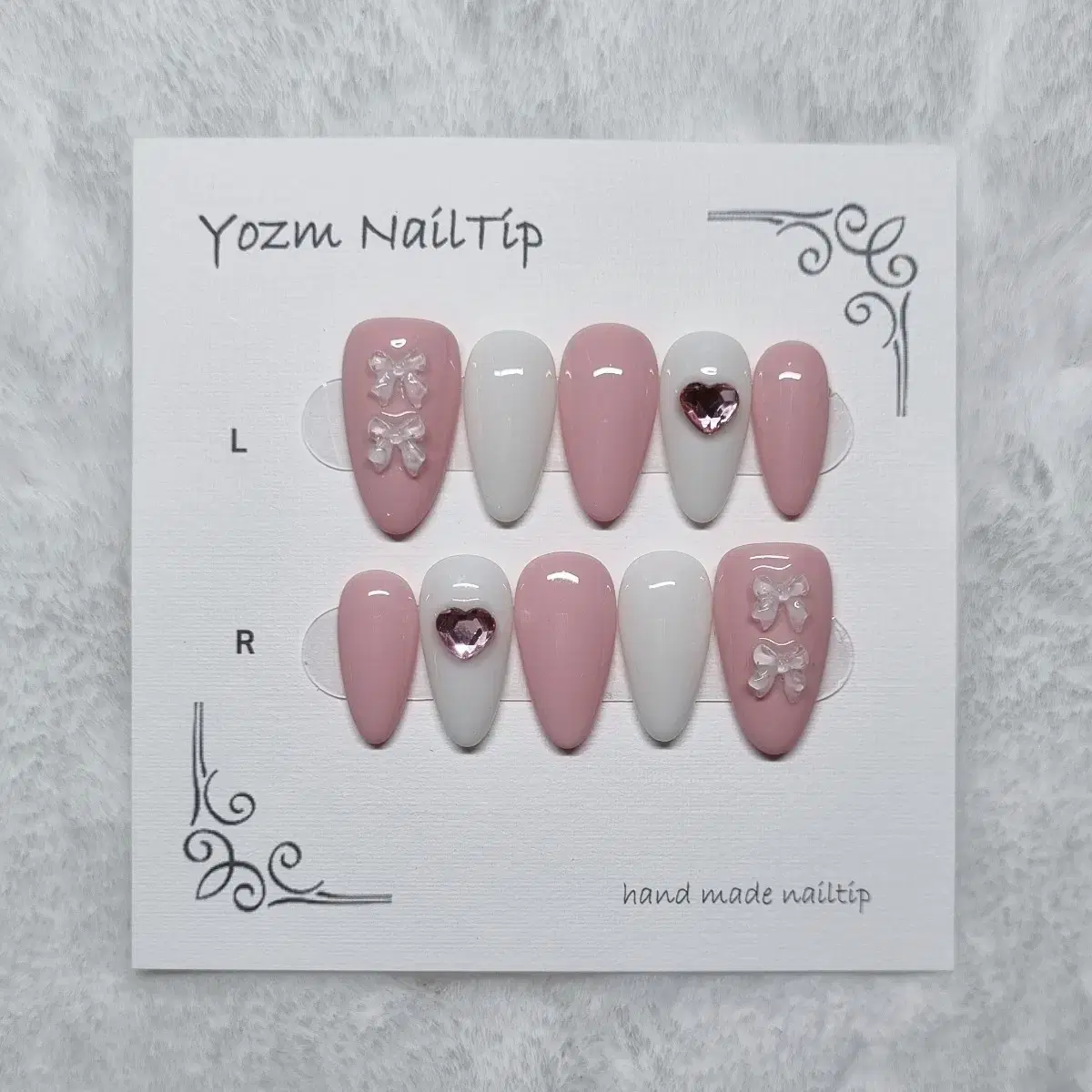 Yozm NailTip 여리여리핑크