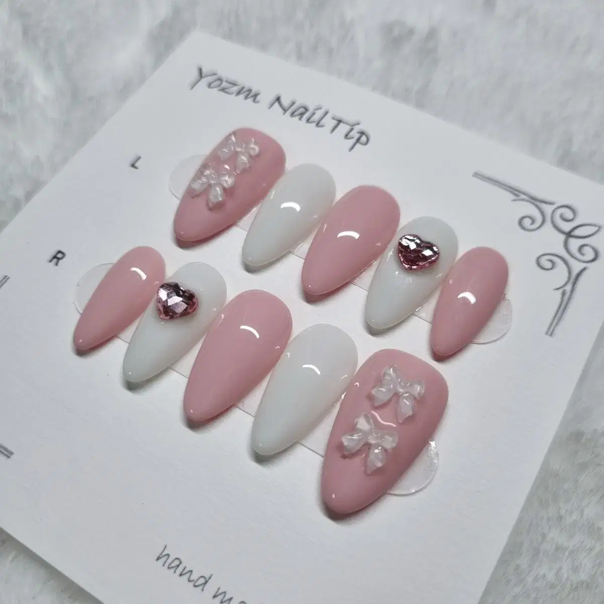 Yozm NailTip 여리여리핑크