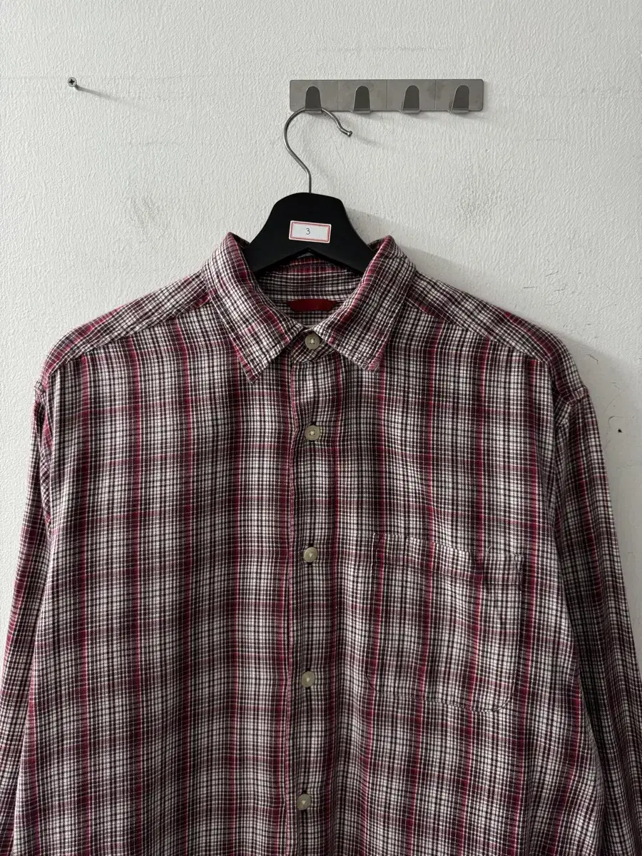 Levi's Red Tab Check Shirt Check Navy