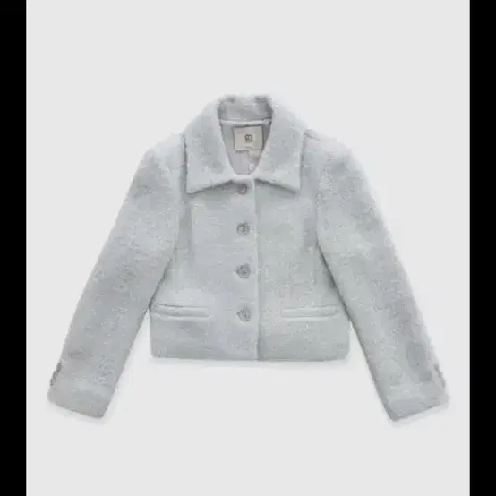 ODS TEDDY COAT 오디에스 테디코트 우유니블루