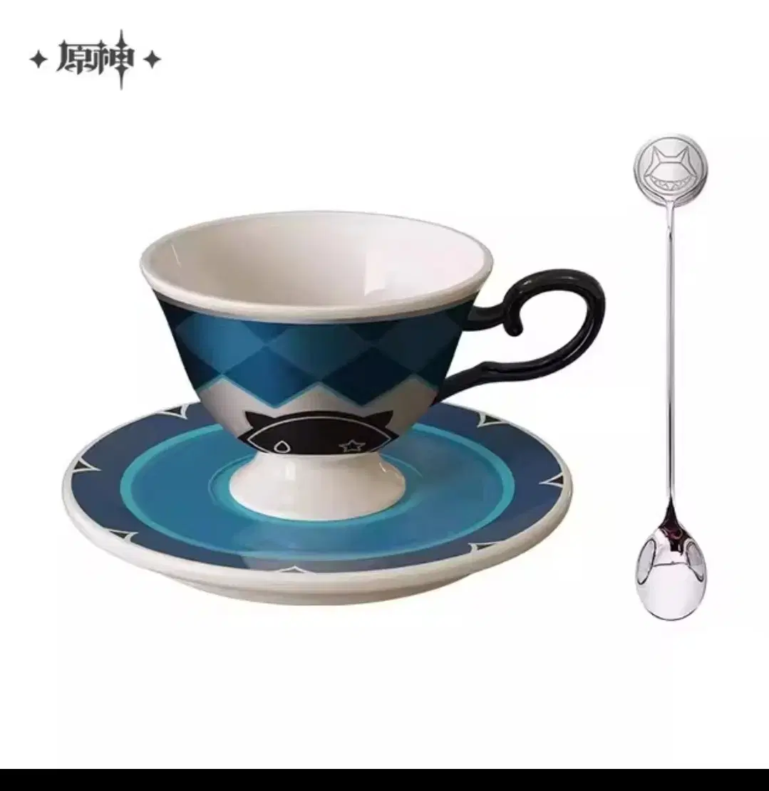 [Genshin Impact] Lowest Price Linette Afternoon Tea Mug Set Rini Laughing Cat Running Figure Bulk