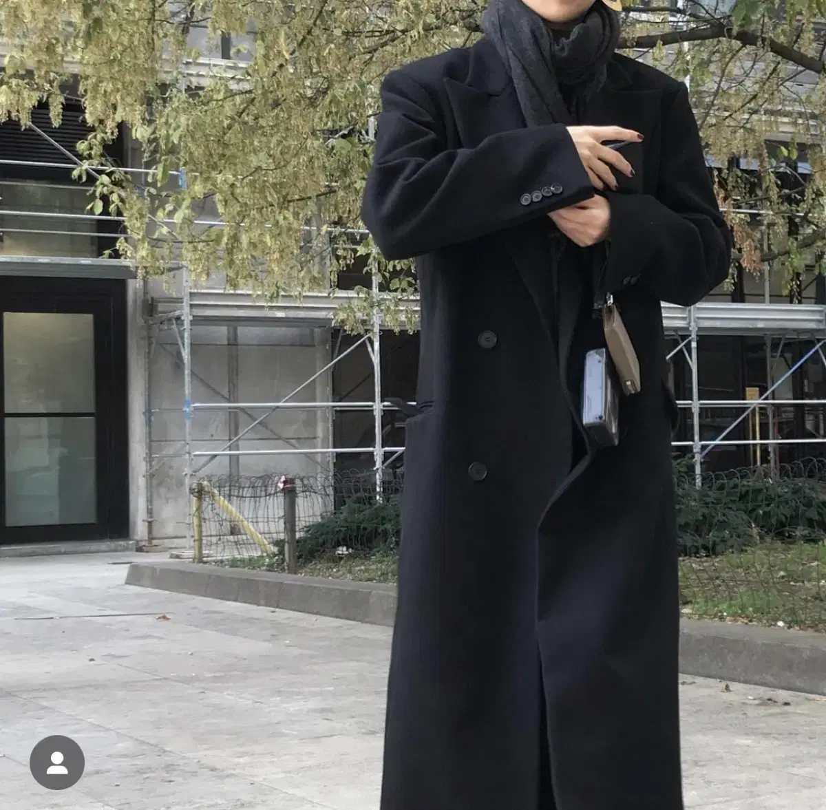 lfm double breasted coat 코트 1 사이즈