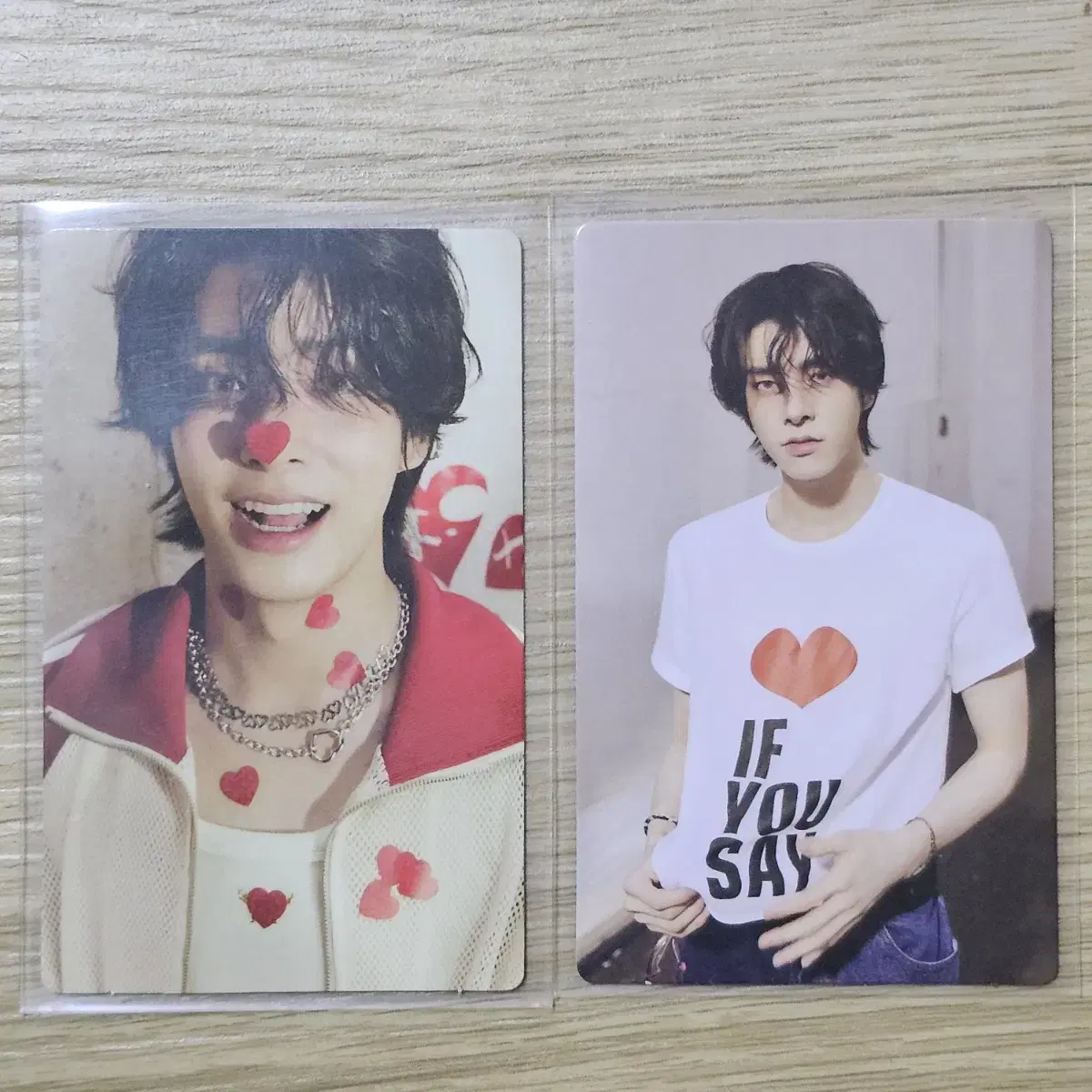 Enhypen jake TinCase Poker Holder Photocard Set