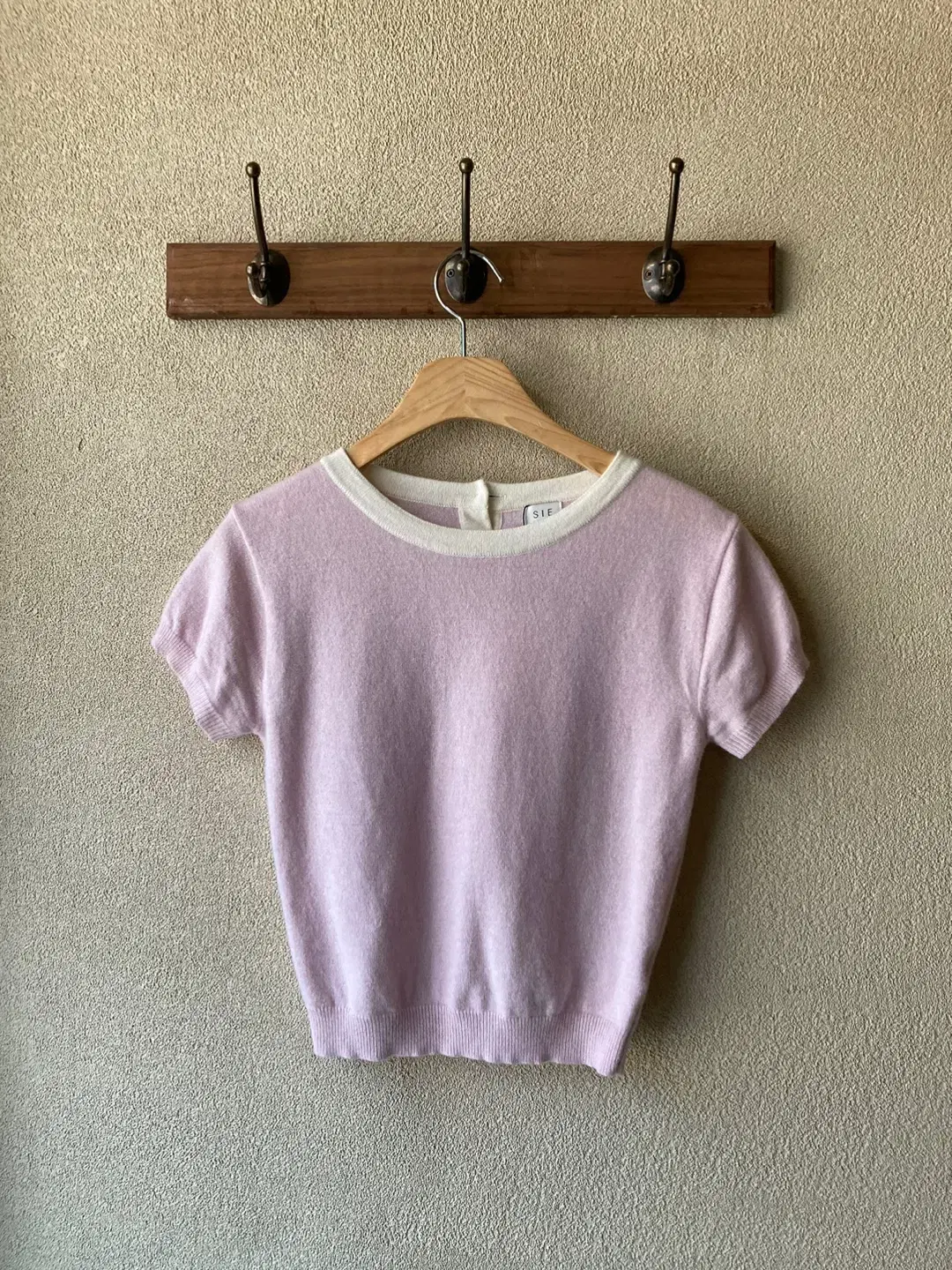 Sioux wool knit T-shirt