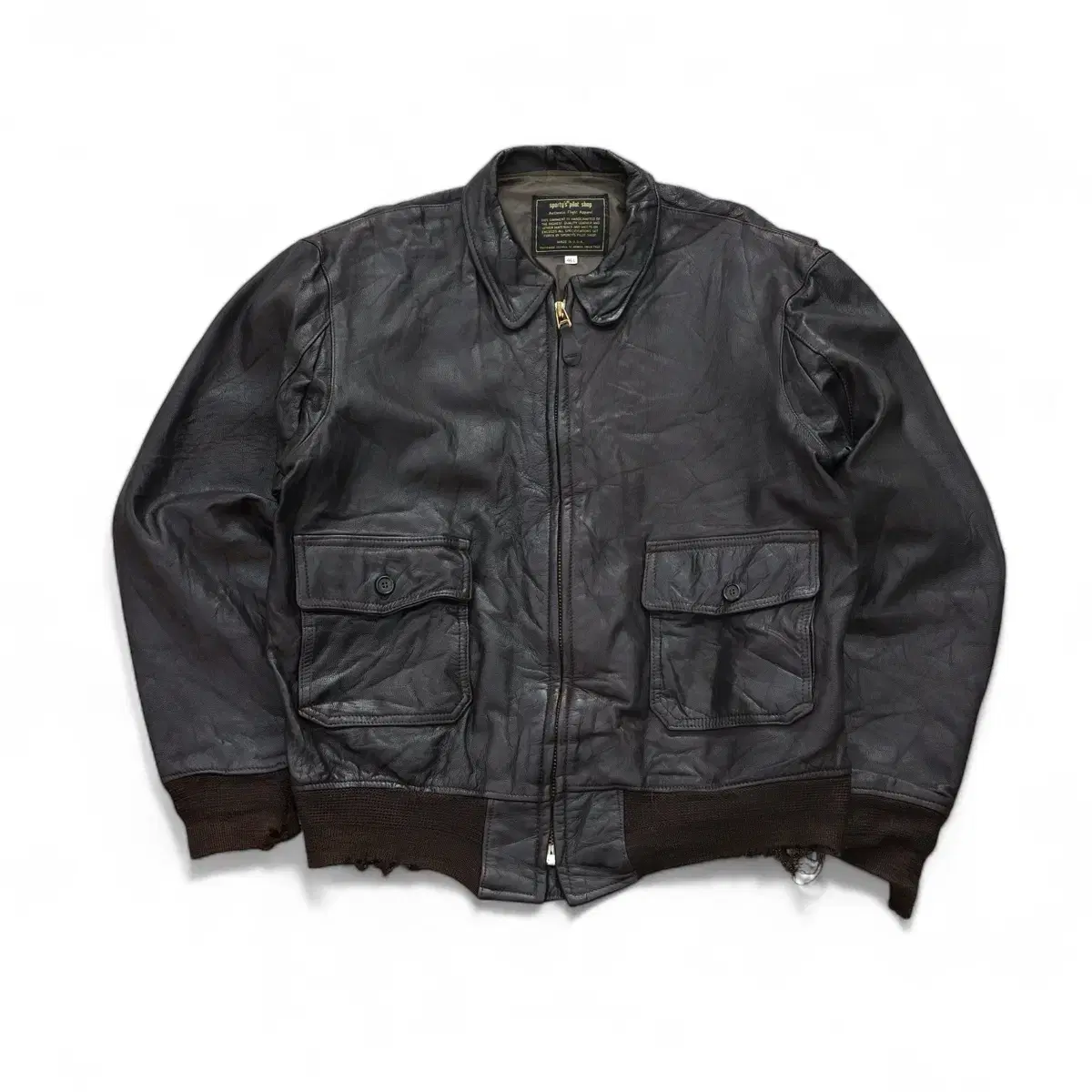 Vintage Sporty 's Pilot Shop A-2 Jacket