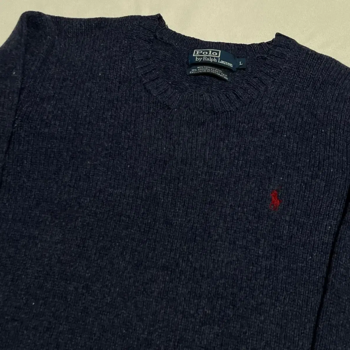 L Polo Ralph Lauren Angora Merino Wool Knit