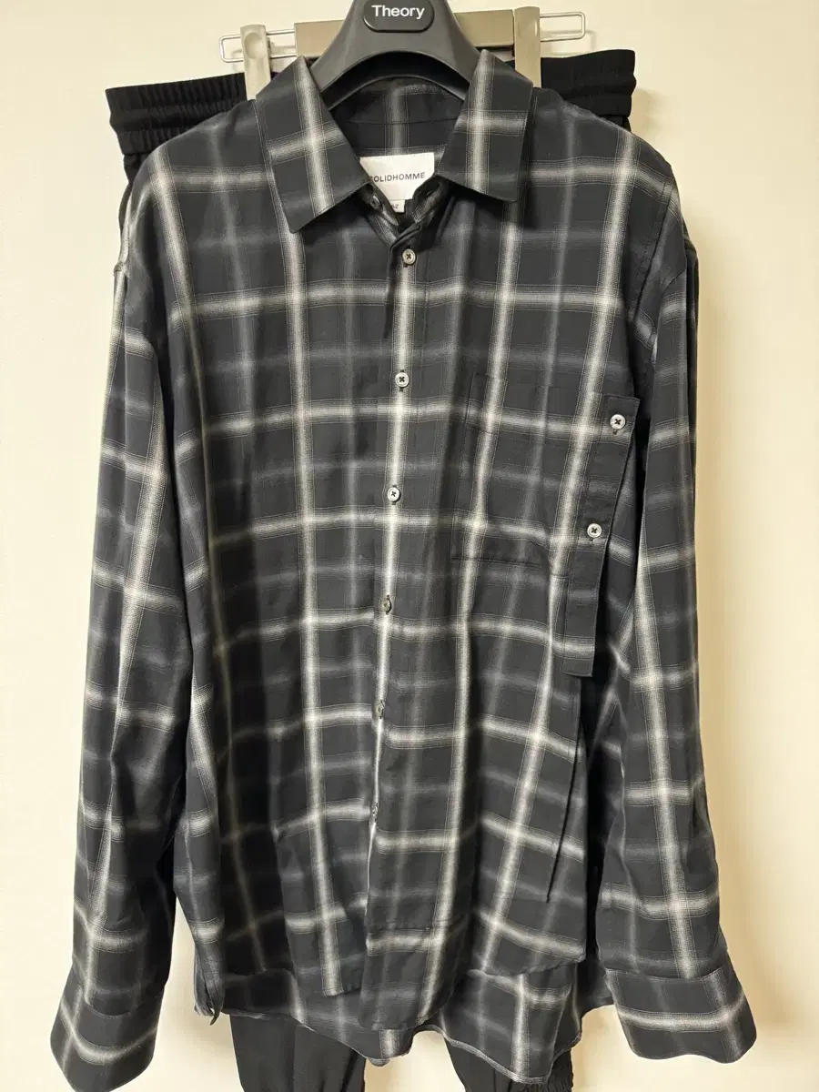 Solid Homme Check Shirt