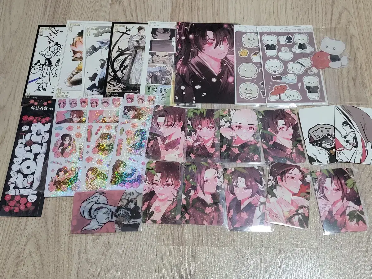 in bulk) Return of the Blossoming Blade sticker photocard postcards, etc.