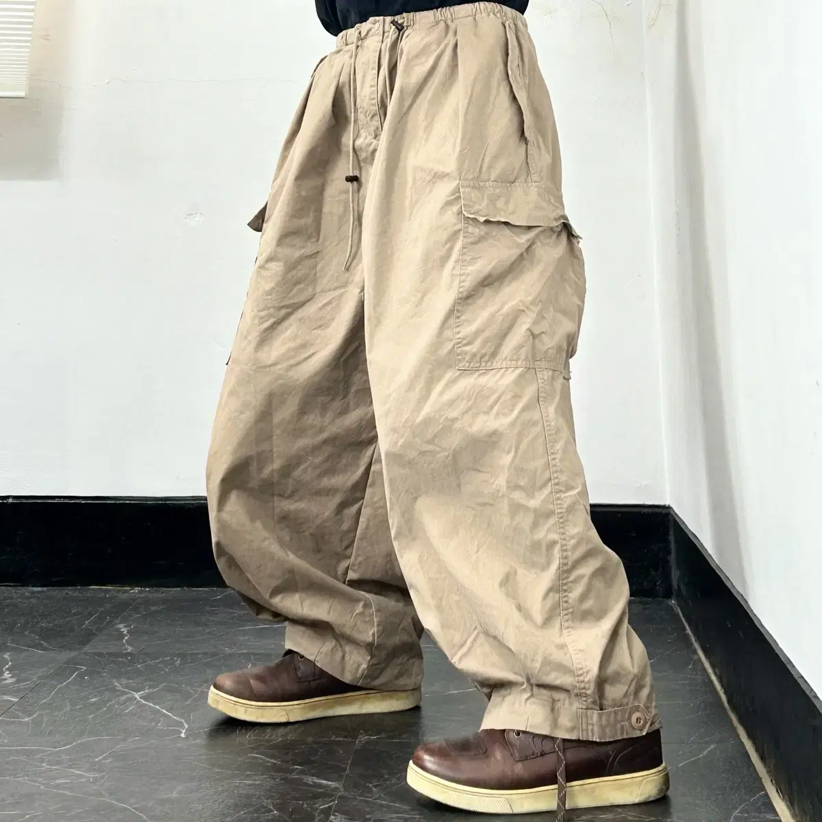 Anglan Anglan Jungle Cargo Balloon Pants