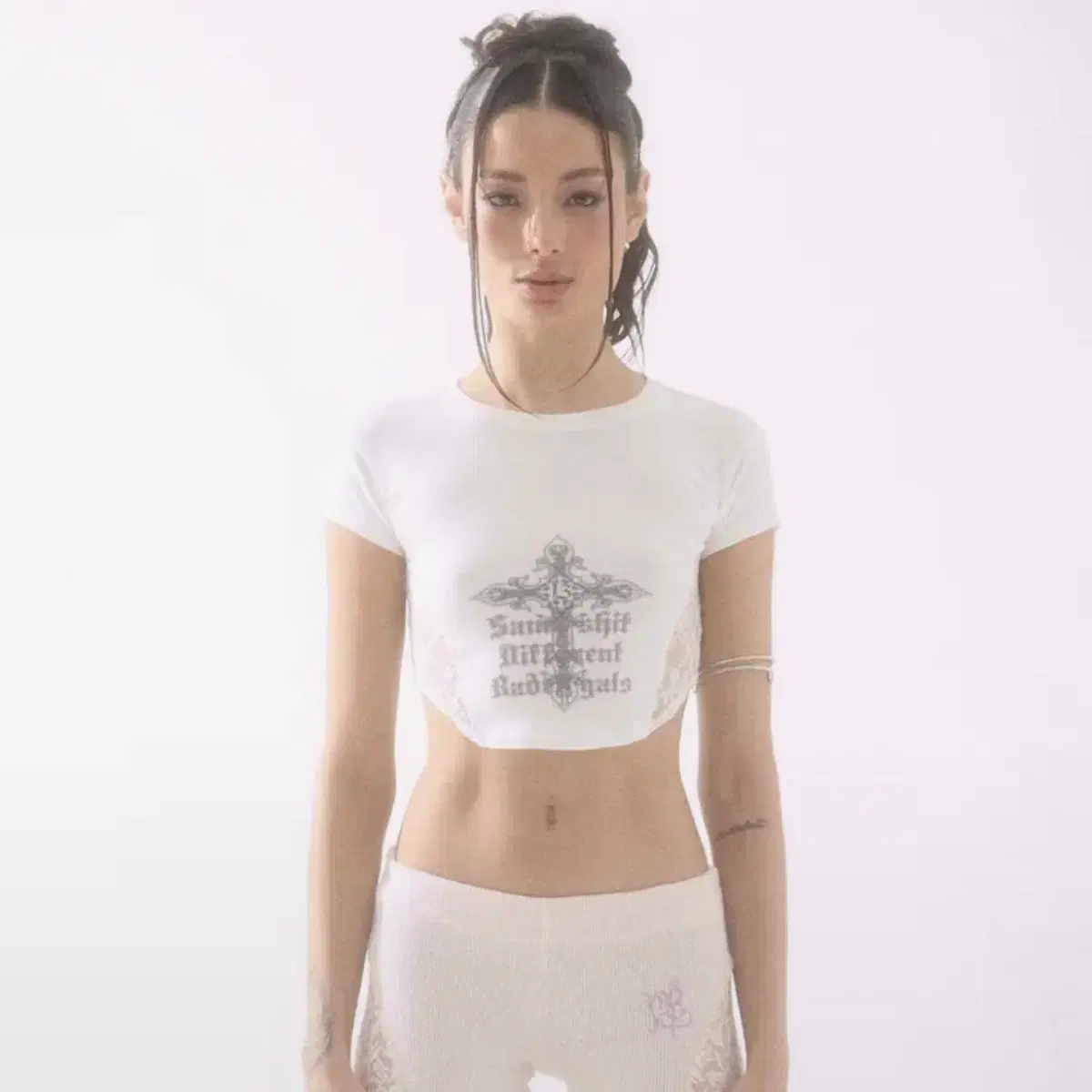 배디 badee Fairy Corset Crop Top 페어리코르셋크롭