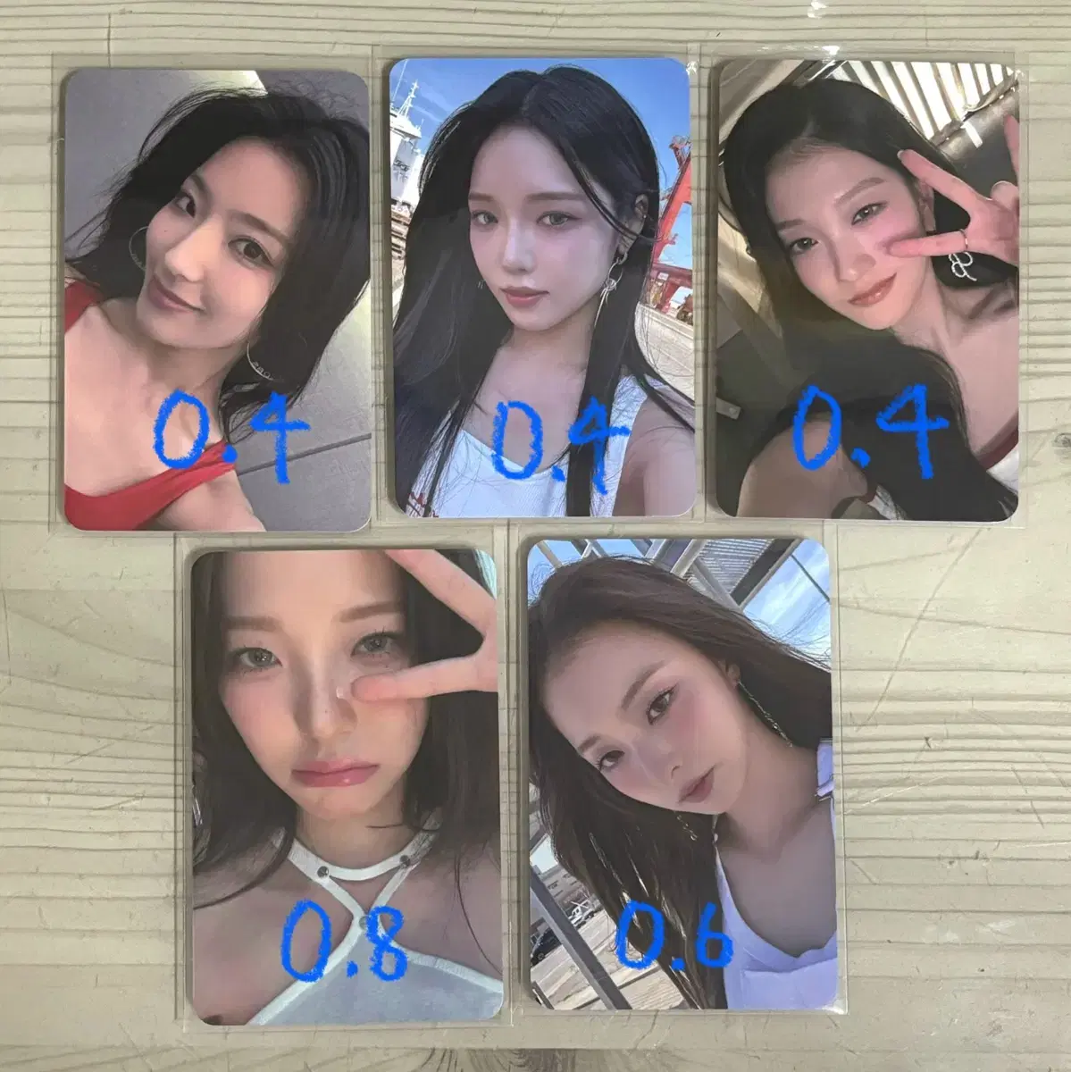 프로미스나인 슈퍼소닉 KTOWN4U 케이타운포유 케타포 미공포 포카 양도