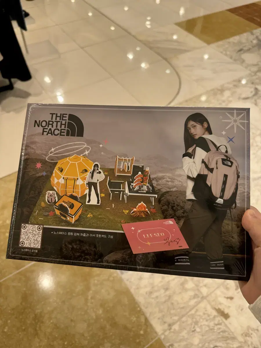 Ive North Face leeseo 3-dimensional puzzle 5만원이상 Acrylic stand photocard wts unsealed