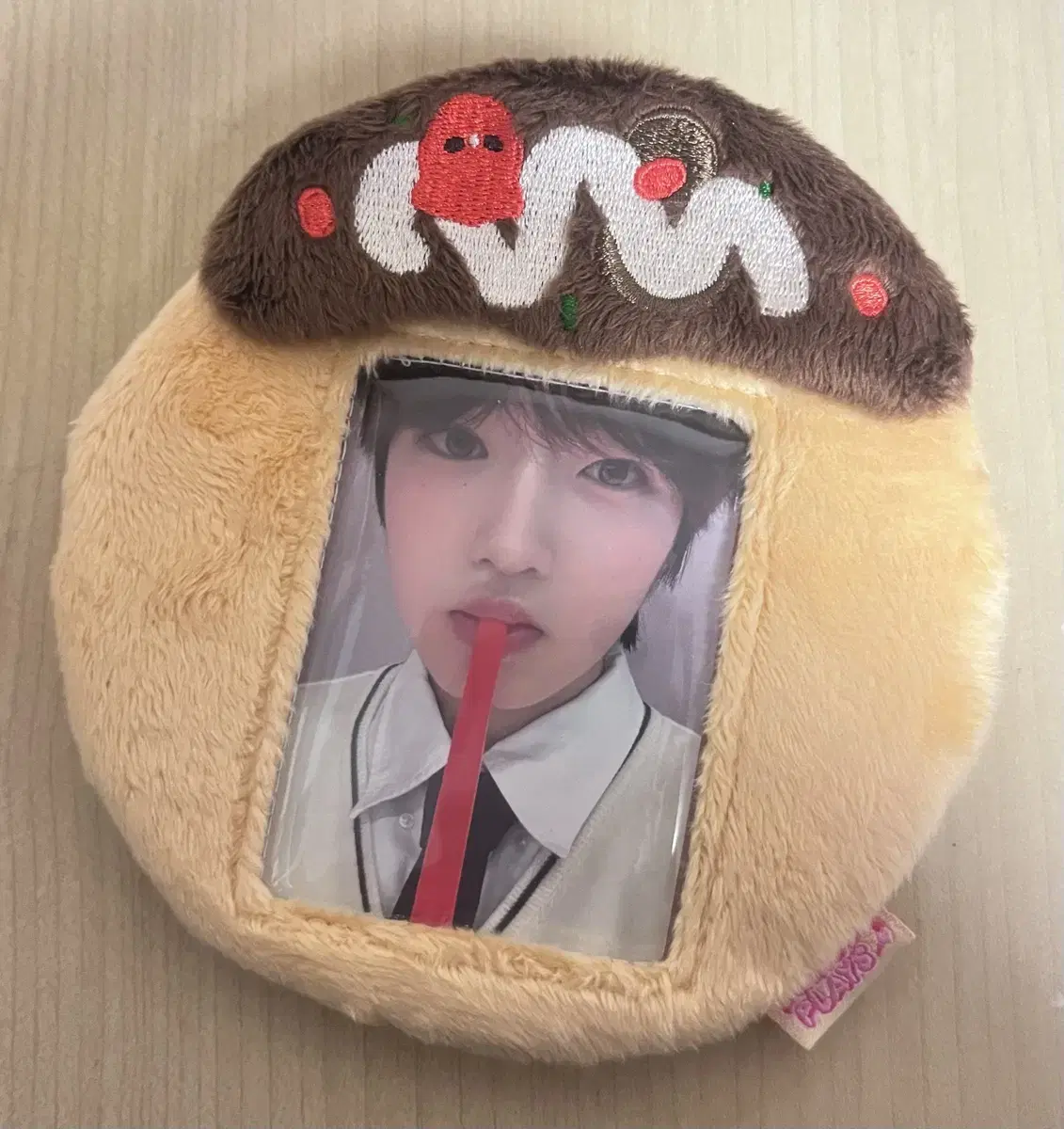 Takoyaki photocard holder keyring WTS