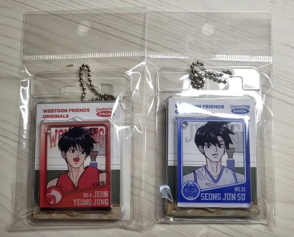 Garbage Time LD Character Pack keyring Jeon Youngjoong Sung Junsu Unsealed