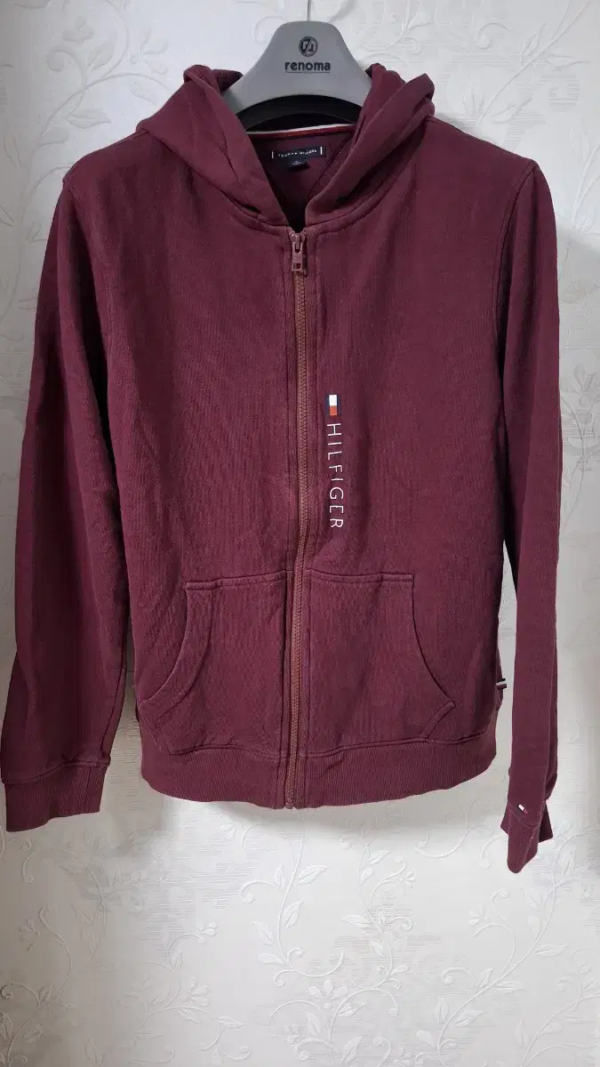 Tommy Hilfiger Men's Hooded Zip-up Jacket L 100% CottonNew