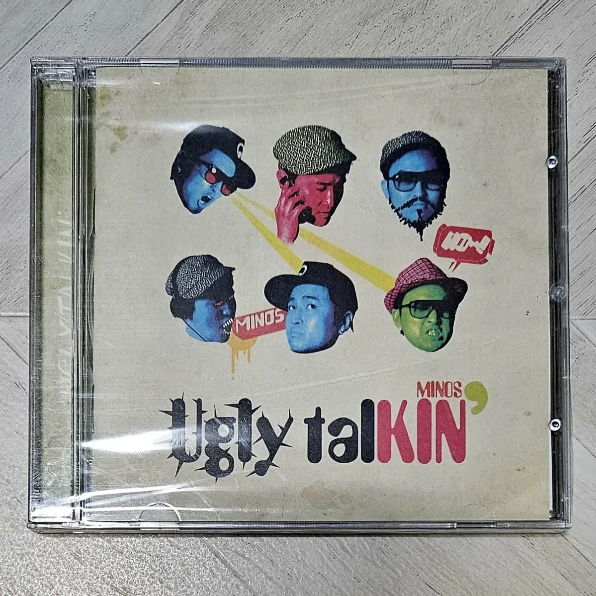 마이노스 Minos - 1집 Ugly Talkin' 미개봉 CD