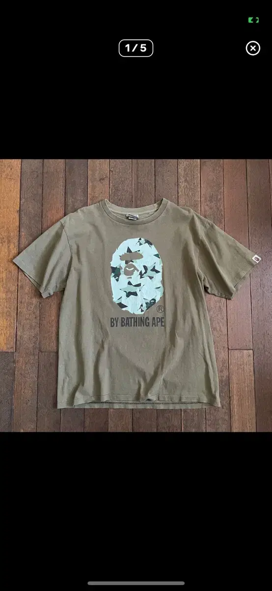 2000s A bathing ape 베이프 반팔 티셔츠