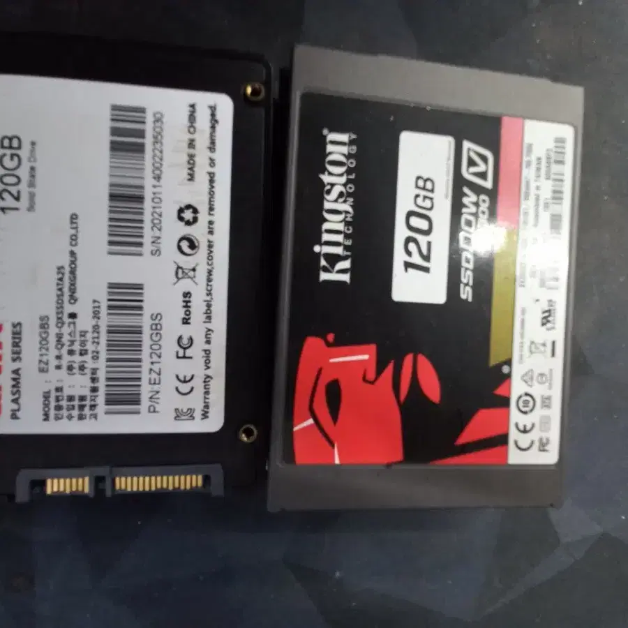 SSD SATA3 120GB 중고제품