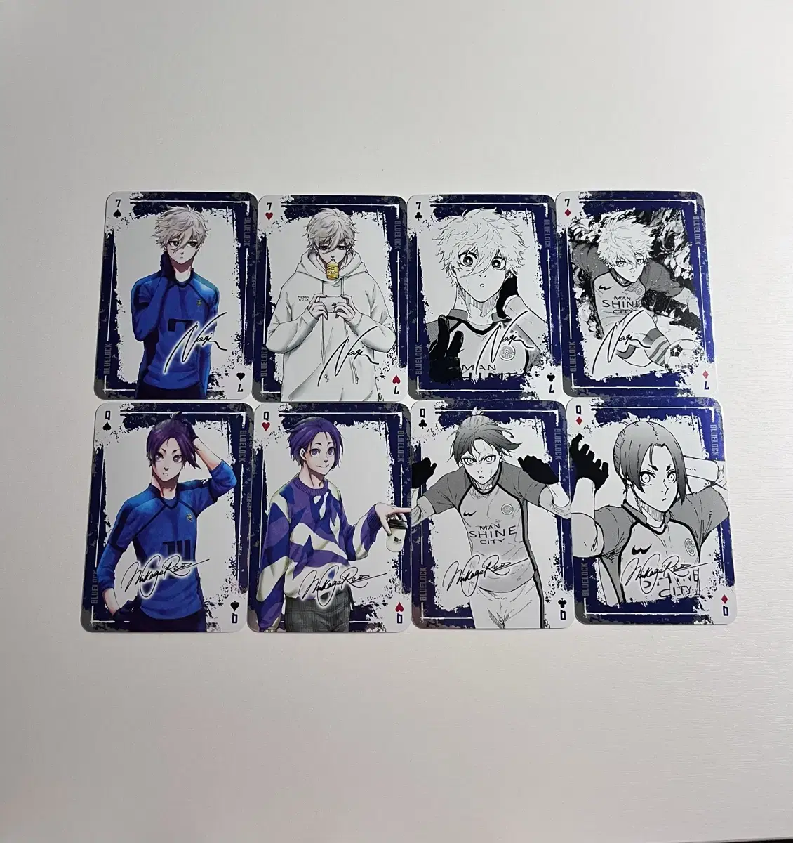 BLUELOCK Nagi Leo Playing Cards in Bulk