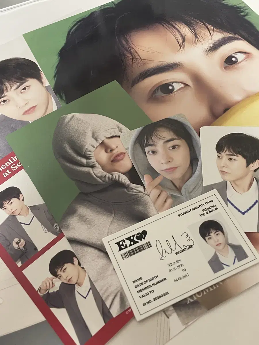 EXO xiumin 2024 Season's Greetings