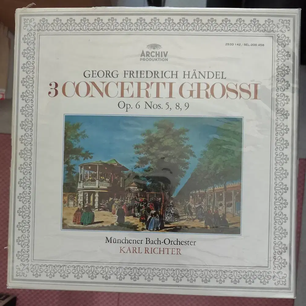 LP HANDEL - 3 Concerti Grossi, Op.6