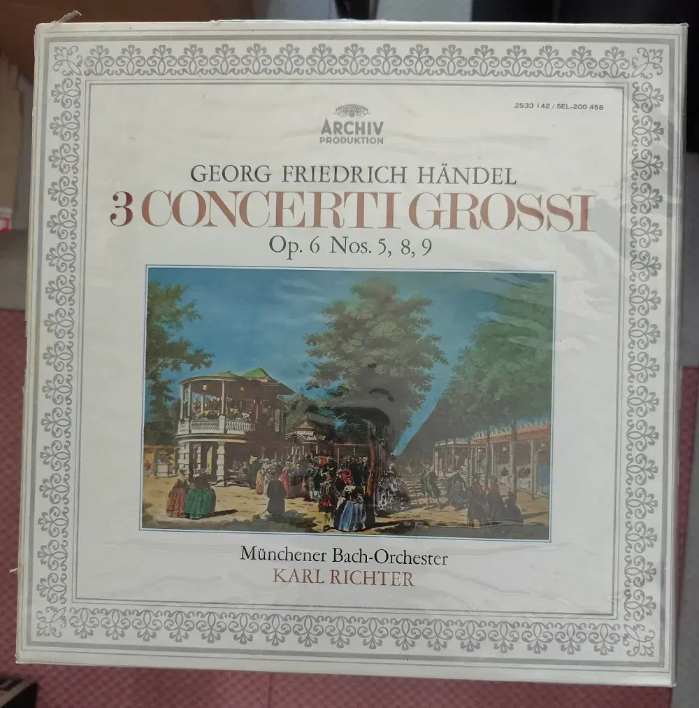 LP HANDEL - 3 Concerti Grossi, Op.6