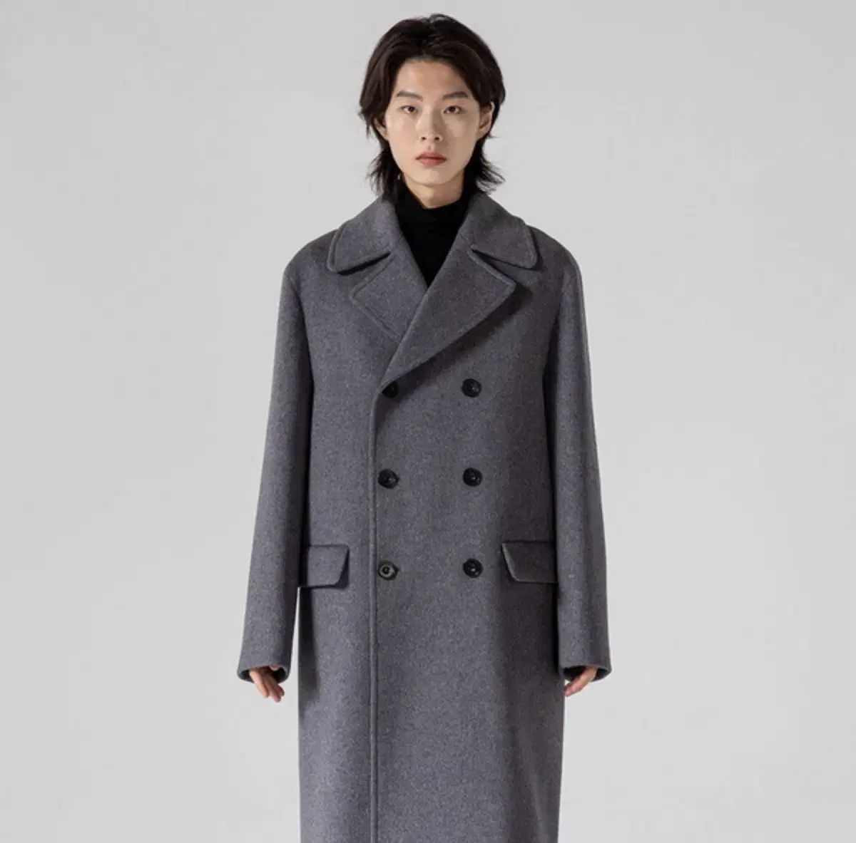 (size L) Zuu Homme bonnet coat